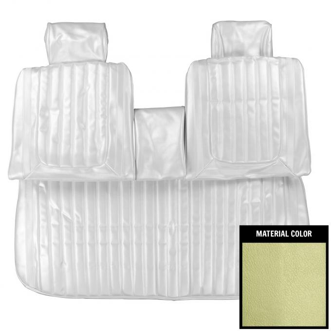 PUI Interiors 1969 Buick Skylark/GS Custom Light Green Front Bench Seat W/Arm Rest Cover 69US23B1