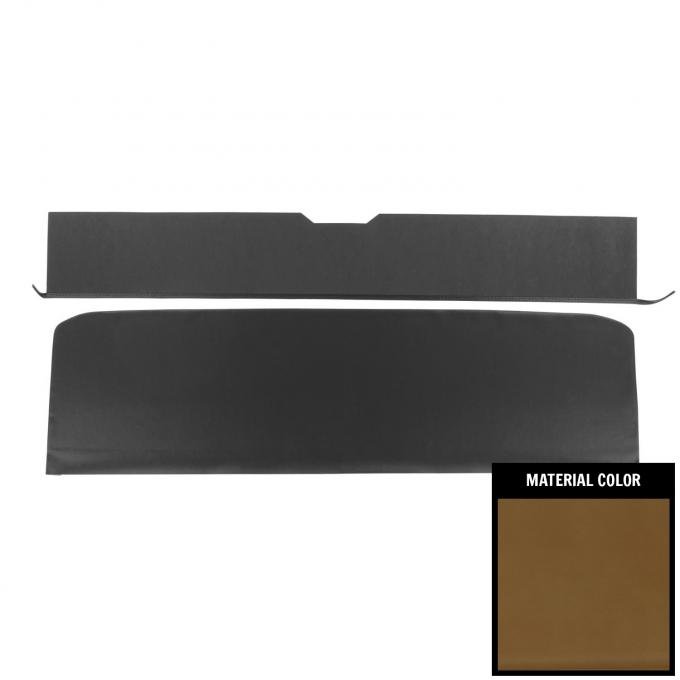 PUI Interiors 1970 Chevelle/GTO/Lemans/Cutlass/Skylark Convt 70 Saddle Rear Seat Trim Panel 68AS36VB