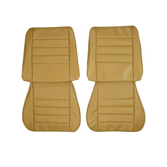 PUI Interiors 1965 Chevrolet Chevelle Light Saddle Front Bucket Seat Covers 65AS35U