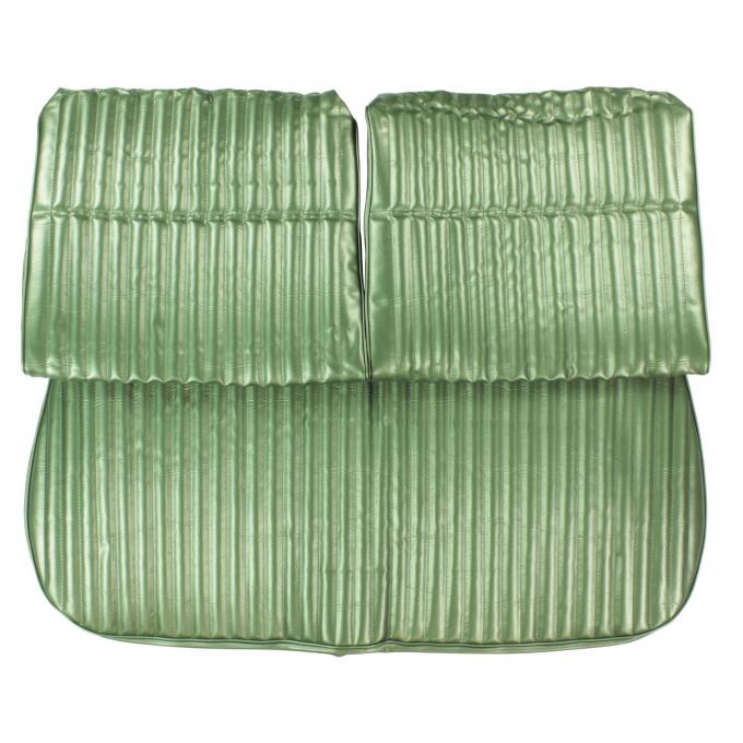 PUI Interiors 1970 Chevrolet Monte Carlo Dark Metallic Green Front Bench Seat Cover 70MS24B