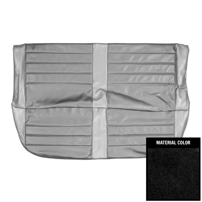 PUI Interiors 1965 Chevrolet Chevelle 4 Door Sedan Black Rear Seat Cover 65AS4D10S