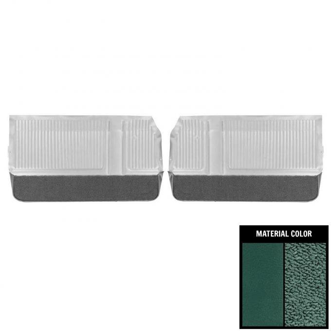 PUI Interiors 1965 Pontiac Grand Prix Dark Aqua Front Door Panels 65PD04