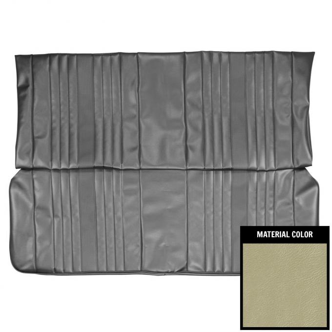 PUI Interiors 1969 Chevrolet Chevelle Convertible Parchment Rear Bench Seat Cover 69AS27V