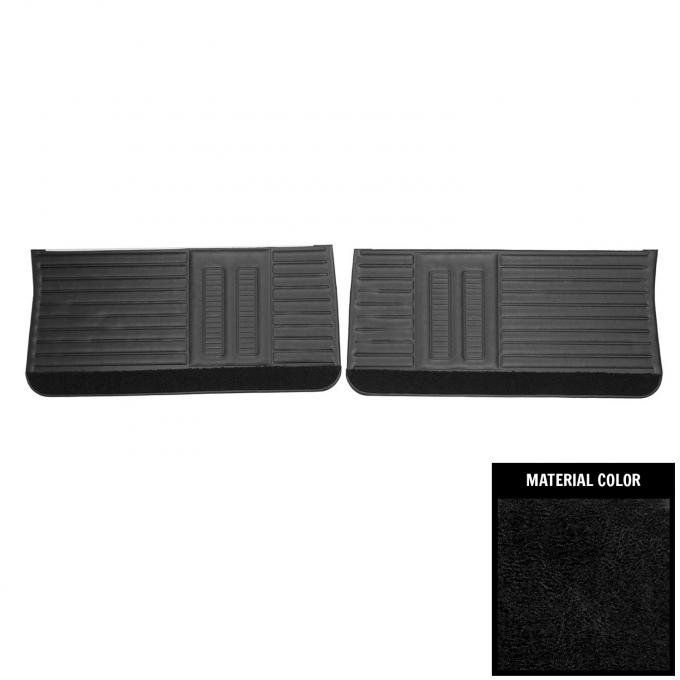 PUI Interiors 1964 Pontiac GTO/Lemans Black Gold Edition Front Door Panels DO400