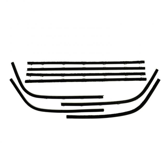 PUI Interiors 1967-1969 Plymouth Cuda Fastback Window Felts F409