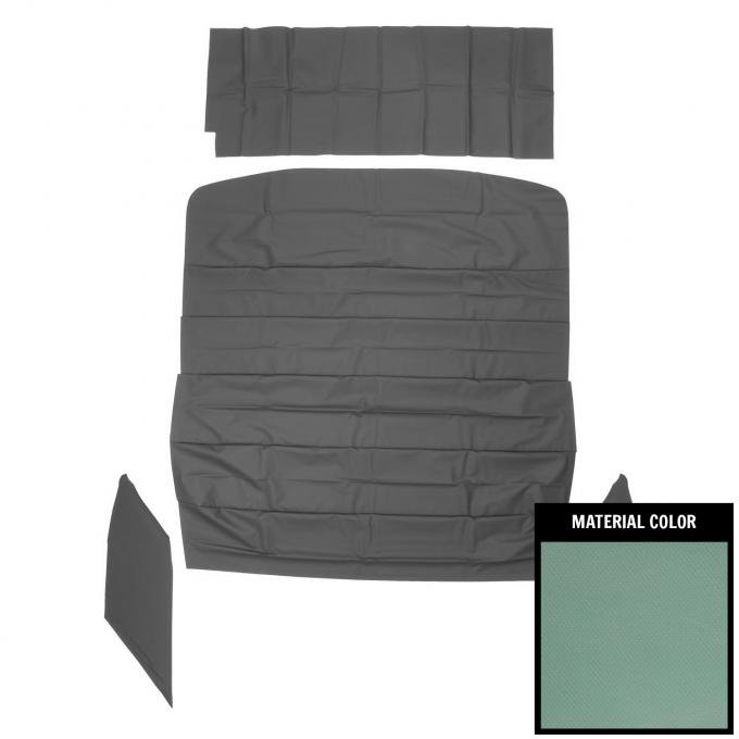 PUI Interiors 1966-1967 Oldsmobile Cutlass Aqua Basketweave Headliner 66SH107A