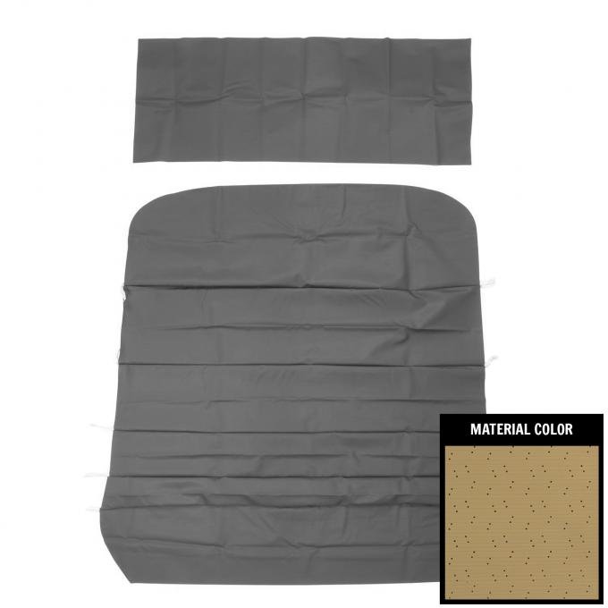 PUI Interiors 1968 Pontiac GTO/Lemans Standard 5-Bow Sandalwood Perforated Headliner 68AH111BN