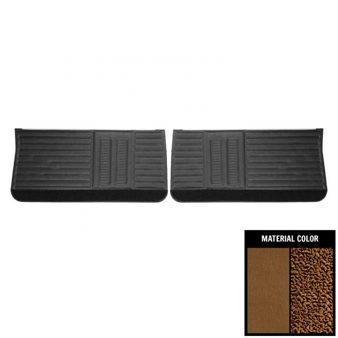PUI Interiors 1964 Pontiac GTO/Lemans Saddle Gold Edition Front Door Panels DO408