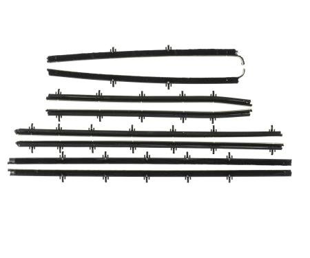 PUI Interiors 1966-1967 Pontiac Tempest 2 Door Hardtop Window Felt Kit O226-6