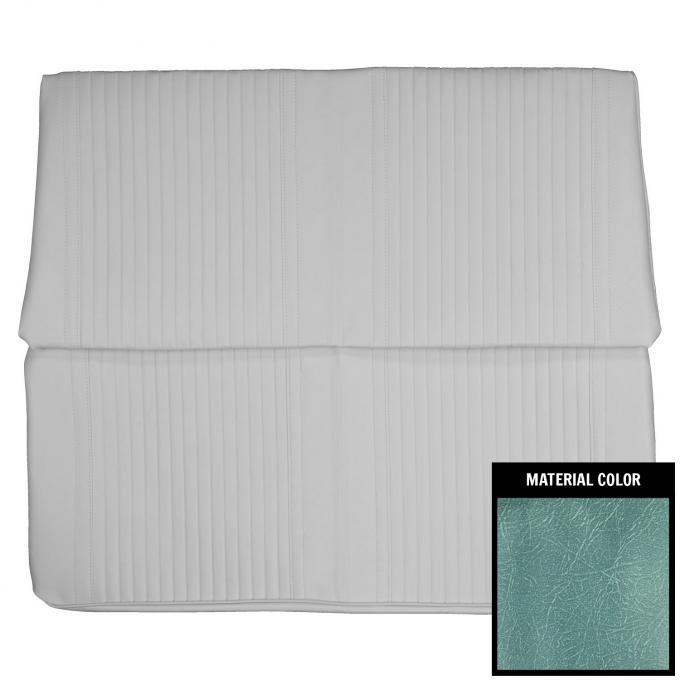 PUI Interiors 1964 Chevrolet Chevelle Hardtop Light Blue Rear Seat Cover 64AS56C