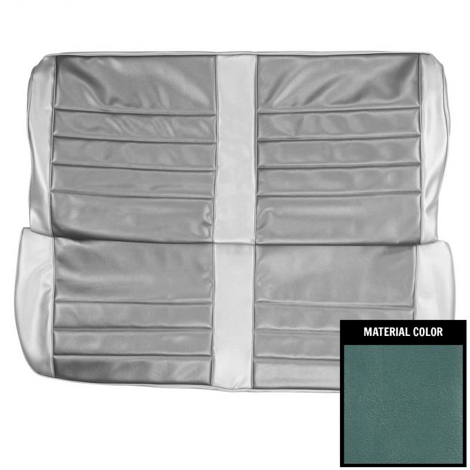 PUI Interiors 1965 Chevrolet Chevelle 4 Door Light Blue Front Bench Seat Cover 65AS4D12B