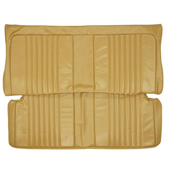 PUI Interiors 1973 Chevrolet Malibu/Laguna Hardtop Light Saddle Rear Seat Cover 73AS35C