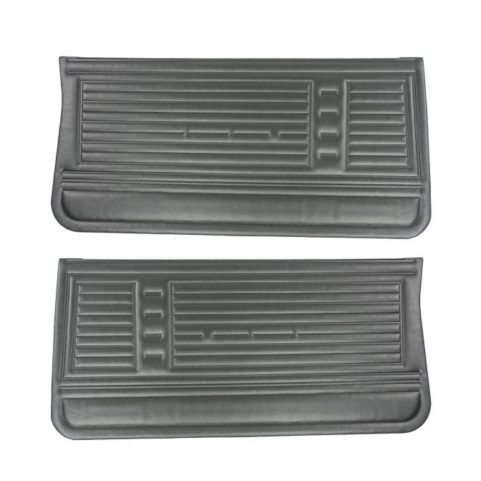 PUI Interiors 1967 Chevrolet Chevelle Black Front Door Panels D230