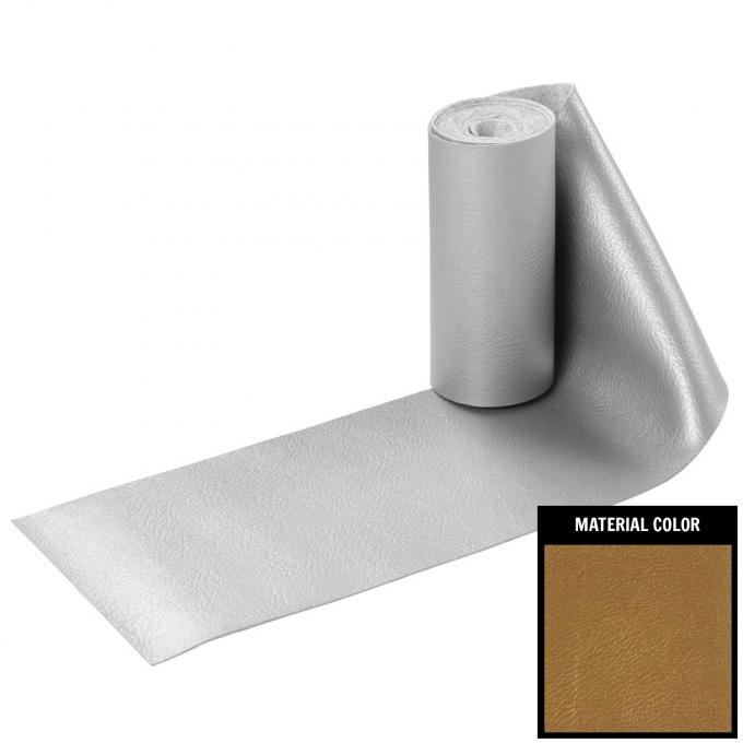 PUI Interiors 1968-1972 GM A-Body Gold Convertible Header Vinyl Trim Strip HEADERM43