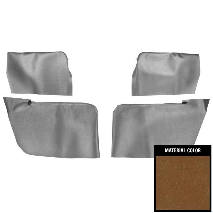 PUI Interiors 1964 Chevelle/GTO/Cutlass/Skylark Convertible Saddle Rear Arm Rest Cover 64AR65