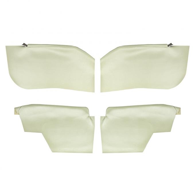 PUI Interiors 1968 &1970 Chevelle/GTO/Cutlass Convertible Pearl Rear Arm Rest Covers 68AR28