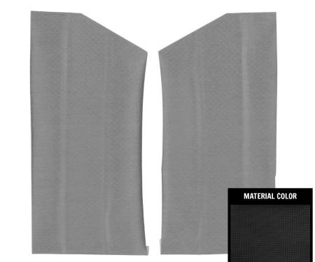 PUI Interiors 1964-1967 Chevrolet El Camino Black Regent Vinyl Covered Earmuff Boards 64CHB100G