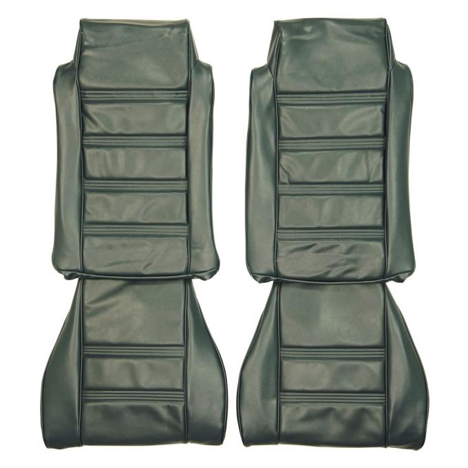 PUI Interiors 1978-1980 Chevrolet Malibu/El Camino Navy Blue Front Bucket Seat Covers 78AS18U