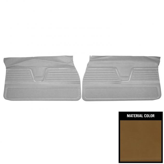 PUI Interiors 1969 Chevrolet Chevelle Saddle Front Door Panels D259-1