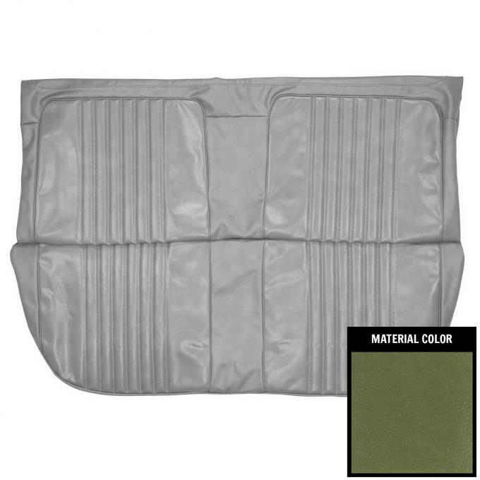 PUI Interiors 1971-72 Chevrolet Chevelle/Malibu 4-Door Sedan Jade Green Rear Bench Seat Cover 71AS4D19S
