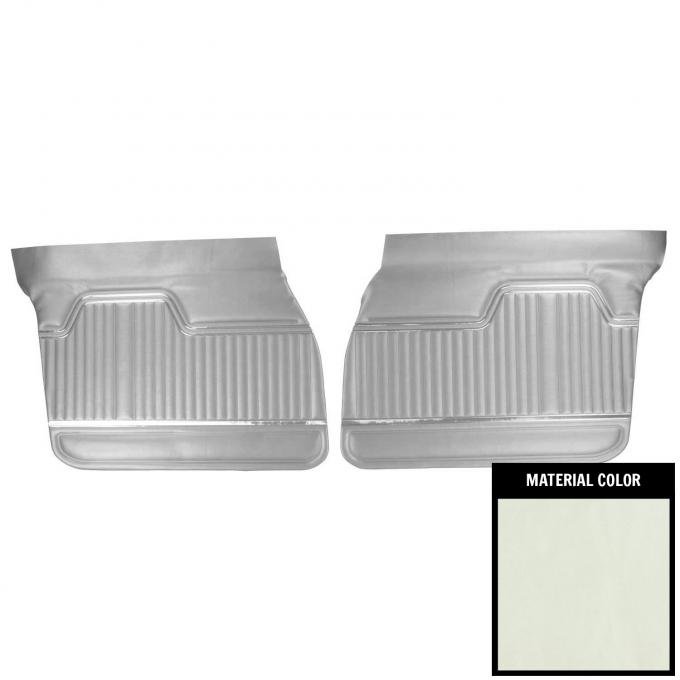 PUI Interiors 1970-1972 Chevrolet Chevelle 4-Door Sedan/Hardtop/Wagon Pearl Front Door Panels 70AD4D28