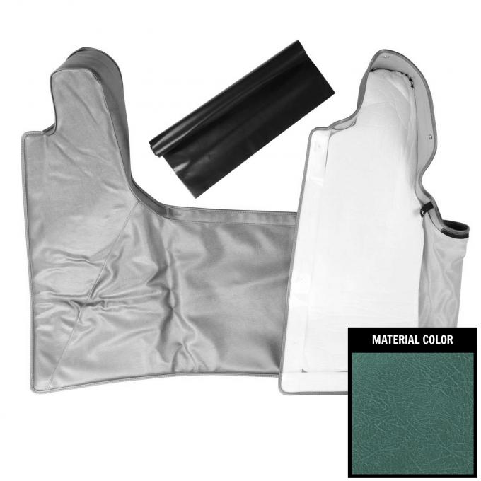 PUI Interiors 1964 A-Body Aqua Convertible Top Boot 64AT50