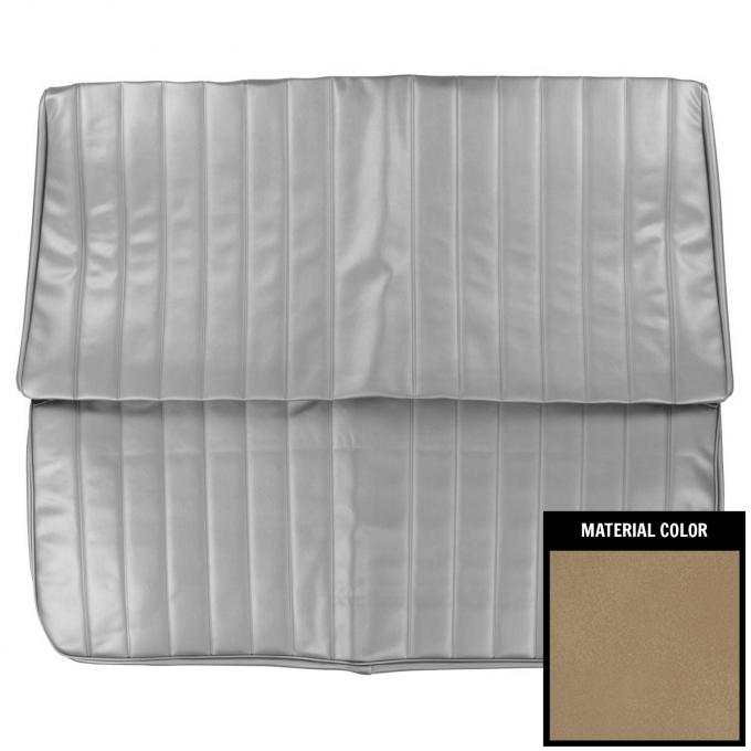 PUI Interiors 1969 Pontiac LeMans Hardtop Custom Sandalwood Rear Bench Seat Cover 69GSLC41C