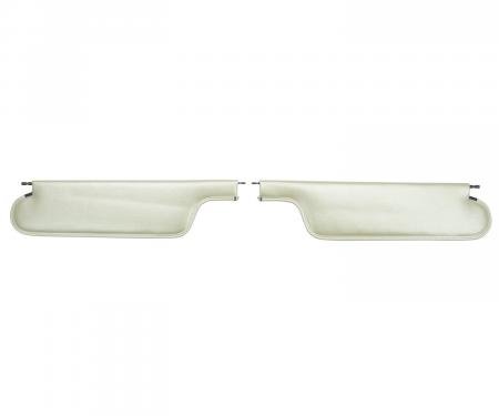 PUI Interiors 1965-1967 Chevelle/GTO/Lemans/Cutlass/Skylark Convertible Pearl Sun Visors SV228V