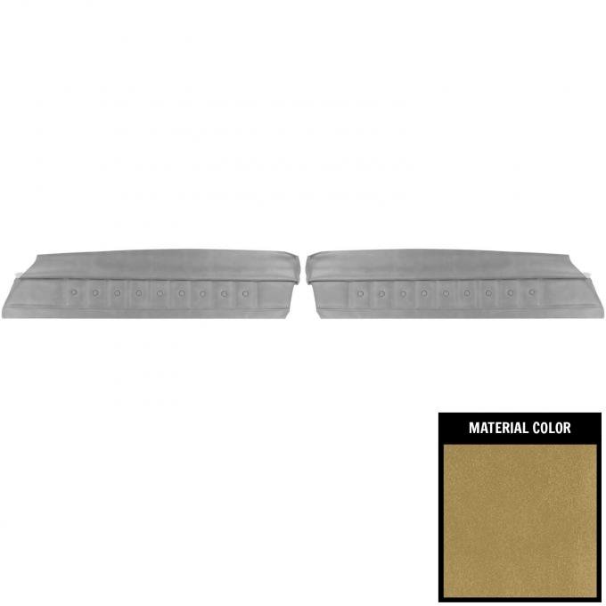 PUI Interiors 1977 Chevrolet Malibu Saddle Front Door Panels 77AD36