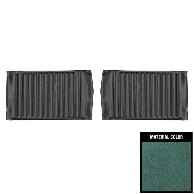 PUI Interiors 1964 Chevrolet Chevelle Convertible Aqua Gold Edition Rear Door Panels DO303V
