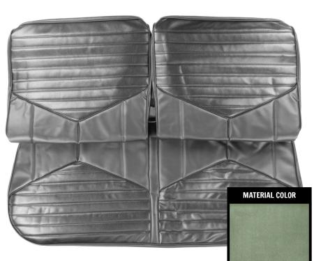 PUI Interiors 1970 Oldsmobile Cutlass /"S" Dark Metallic Green Front Bench Seat Cover 70CS24B2