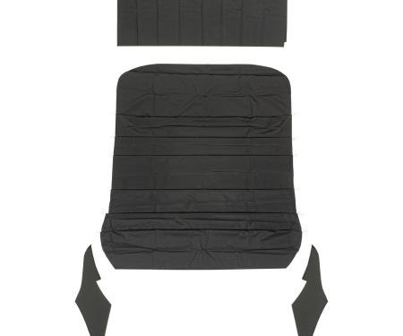 PUI Interiors 1968 Chevrolet Chevelle Black 6-Bow Ribbed Headliner 68AH100R6