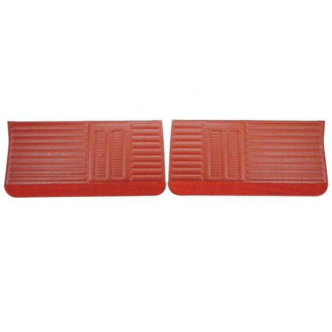 PUI Interiors 1964 Pontiac GTO/Lemans Red Front Door Panels D401