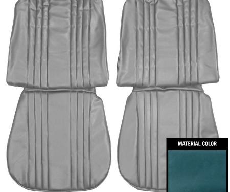 PUI Interiors 1965 Buick Skylark/GS Blue Front Bucket Seat Covers 65US15U