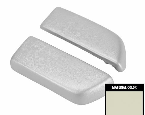 PUI Interiors 1969 Oldsmobile Cutlass Off White Rear Arm Rest Pads ARP3-40