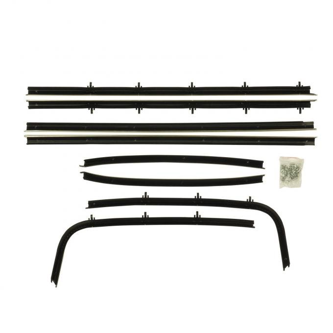 PUI Interiors 1970-1972 Buick Skylark 2 Door Sedan Window Felt Kit O248-3