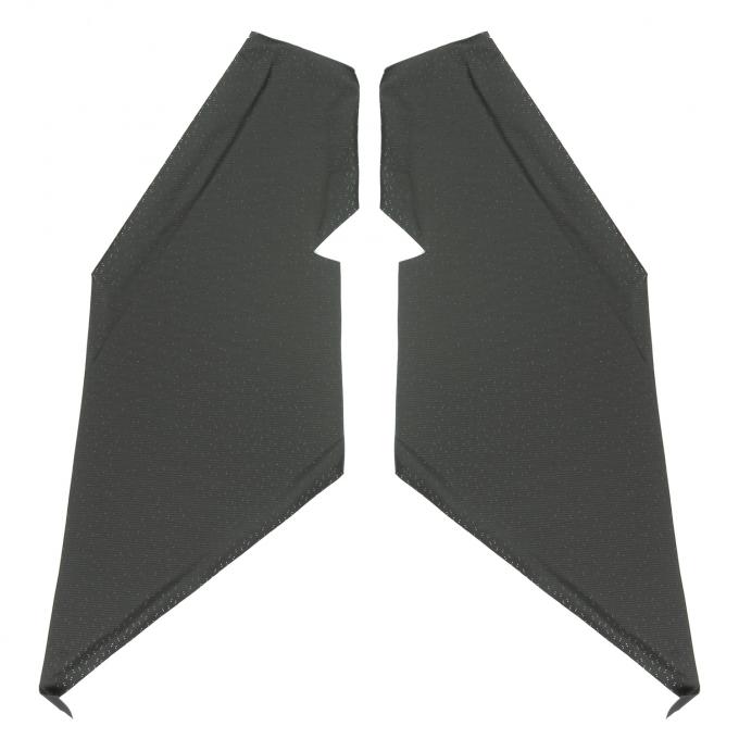PUI Interiors 1964-1965 Pontiac GTO 2 Door Sedan Black Earmuff Boards 64GHBS100B