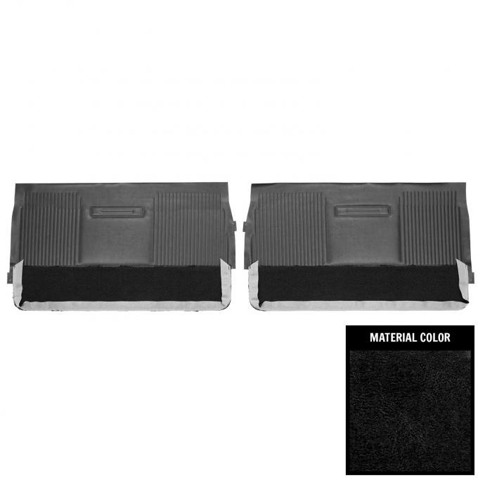 PUI Interiors 1964 Pontiac Grand Prix Black Front Door Panels 64PD55