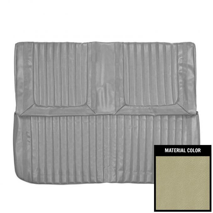 PUI Interiors 1969 Buick Skylark/GS 400 Custom Hardtop Parchment Rear Bench Seat Cover 69US27C