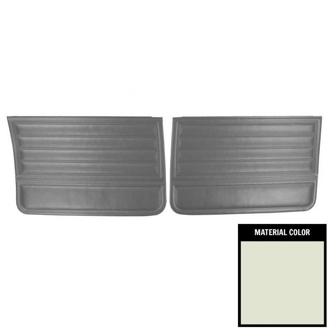 PUI Interiors 1965 Chevrolet Chevelle 4-Door Sedan/Wagon Fawn Front Door Panels 65AD4D22