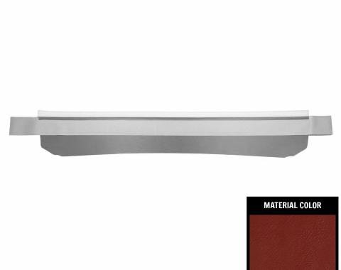 PUI Interiors 1966-1967 Chevelle/GTO/Lemans Hardtop Red 1st Design Package Tray 66AP67-1