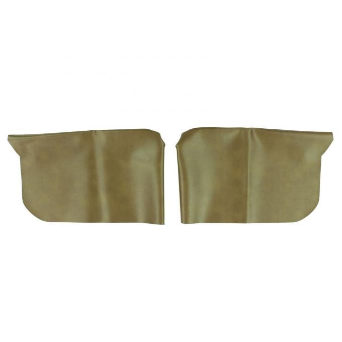 PUI Interiors 1971-1972 GM A-Body Hardtop Dark Saddle Rear Arm Rest Covers 68AR42C
