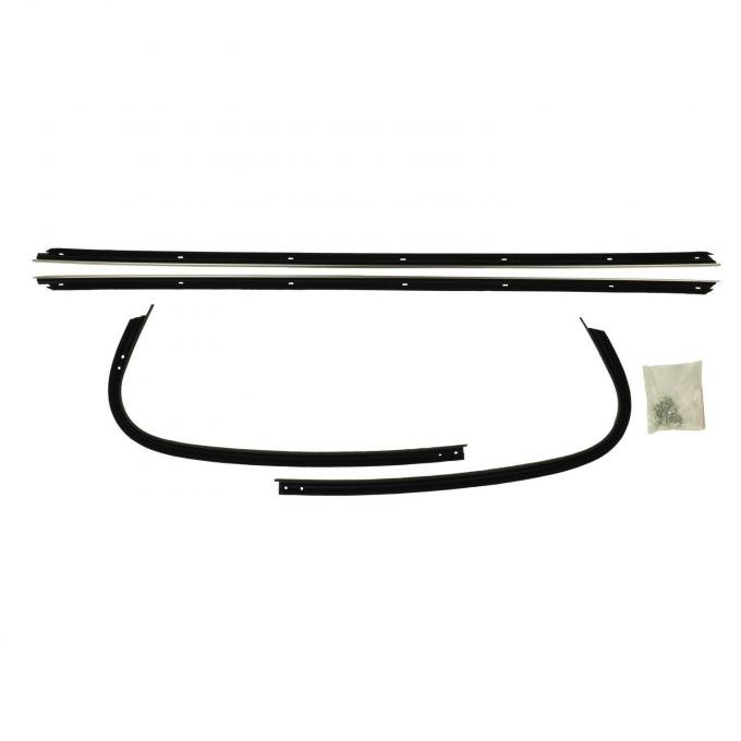 PUI Interiors 1970-1972 Pontiac GTO Hardtop Outers Only Window Felts F228-40
