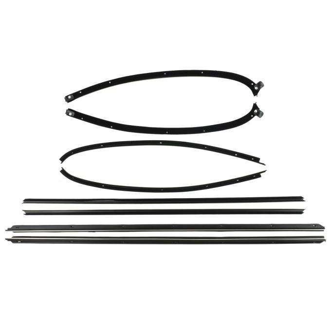 Pui Window PUI Interiors 1970-1972 Oldsmobile Cutlass 2 Door Hardtop Window Felt ...