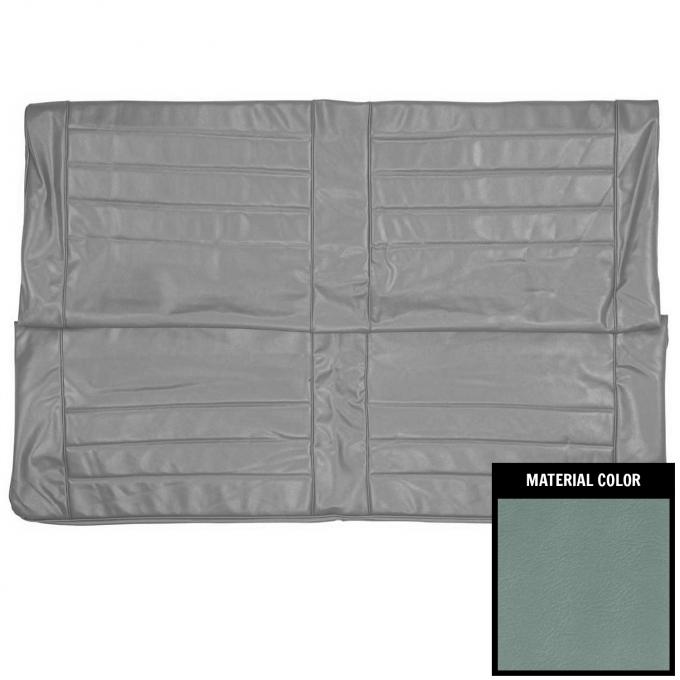 PUI Interiors 1965 Chevrolet Chevelle Hardtop Slate/Blue Rear Seat Cover 65AS44C