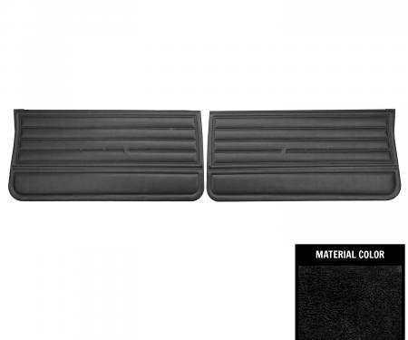 PUI Interiors 1965 Chevrolet Chevelle Black Front Door Panels D260