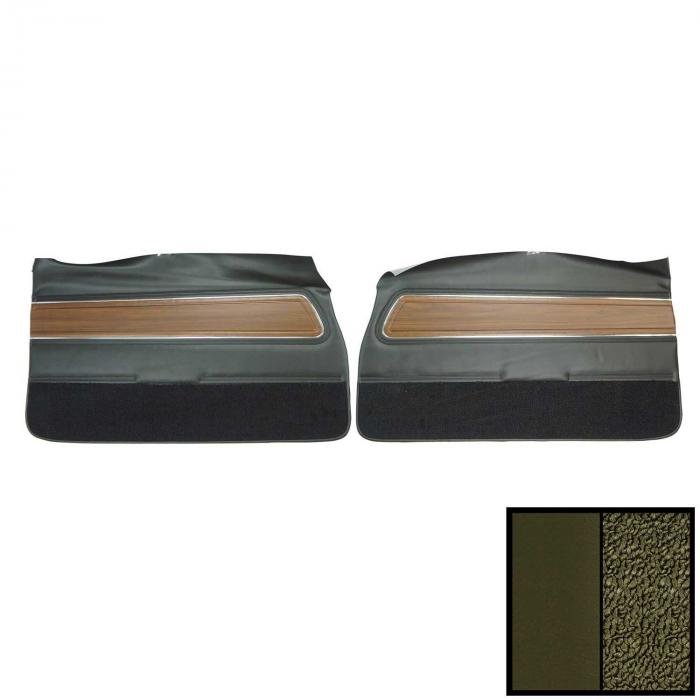 PUI Interiors 1972 Oldsmobile Cutlass Supreme Dark Green Front