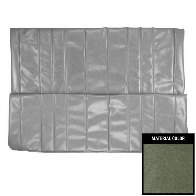 PUI Interiors 1966 Chevrolet Chevelle Hardtop Aqua Rear Seat Cover 66AS02C