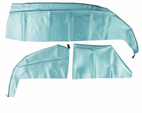 PUI Interiors 1970 Chevrolet Chevelle Wagon Bright Blue Cargo Cover 68ARW14R