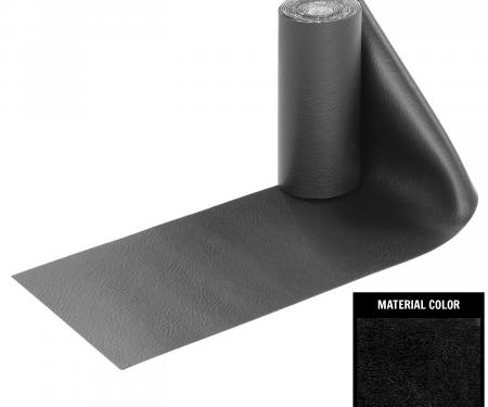 PUI Interiors 1968-1972 GM A-Body Black Convertible Header Vinyl Trim Strip HEADERM10